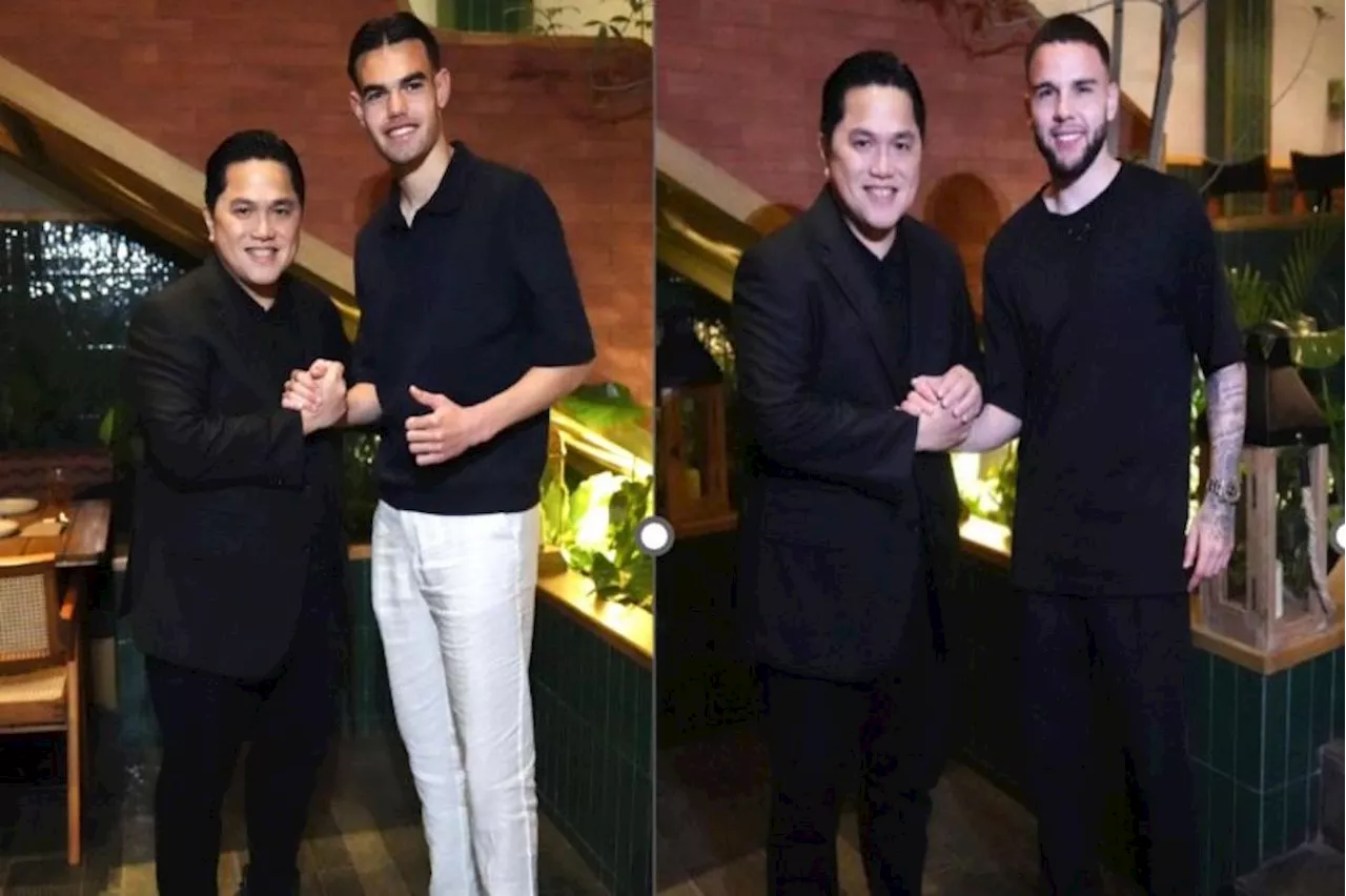 Kabar Terbaru dari Erick Thohir Terkait Proses Naturalisasi Calvin Verdonk dan Jens Raven