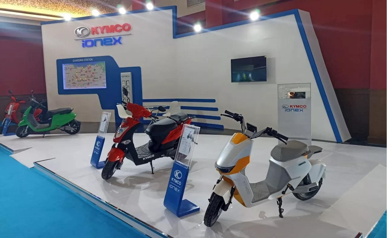 Kymco Ikut Meramaikan PEVS 2024 dengan Motor Listrik Andalannya