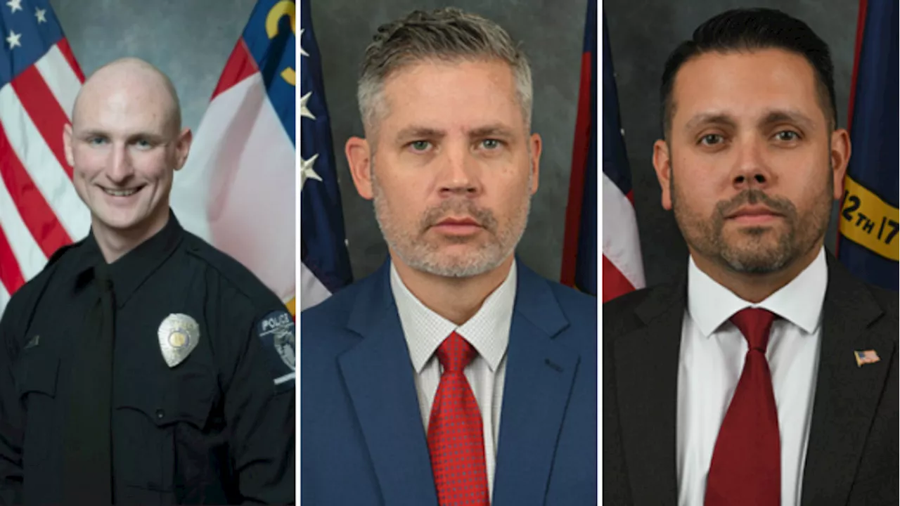 'Died as heroes': 3 Charlotte officers killed in shootout identified