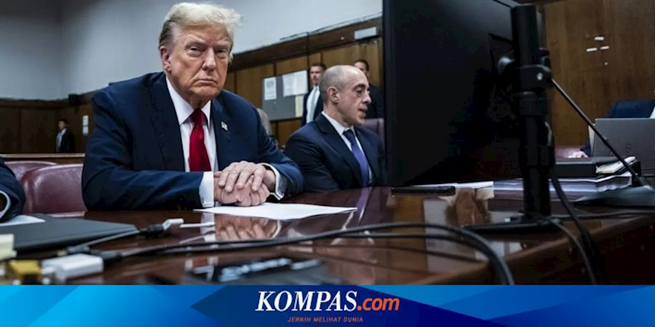 Trump Didenda Rp 146 Juta dan Diancam Dipenjara karena Langgar Perintah Pembungkaman dalam Kasus Uang Tutup Mulut