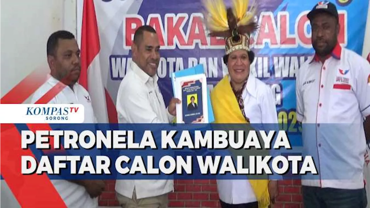 Daftar di Enam Partai Politik Petronela Kambuaya Siap Bertarung pada Pemilihan Walikota Sorong