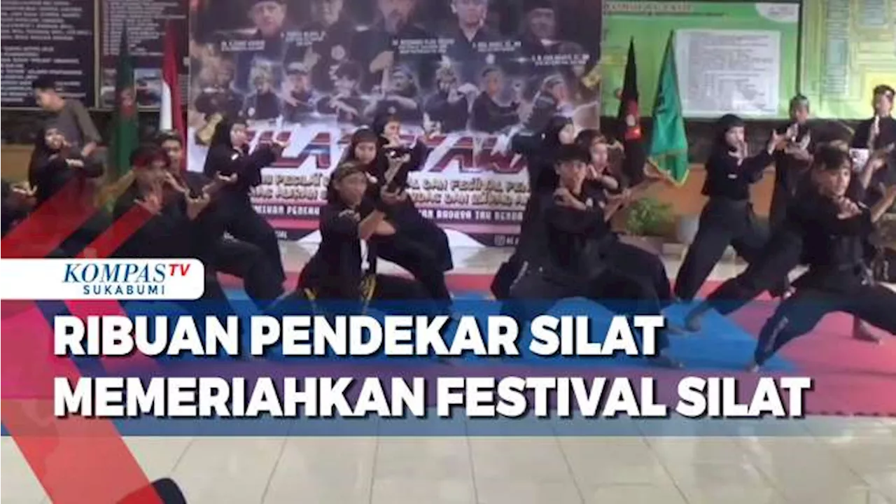 Ribuan Pendekar Silat Memeriahkan Festival Silat Syawal