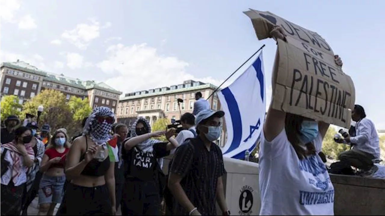 Universitas Columbia Mulai Skorsing Demonstran Pro-Palestina, Unjuk Rasa Kampus Lain Tetap Marak