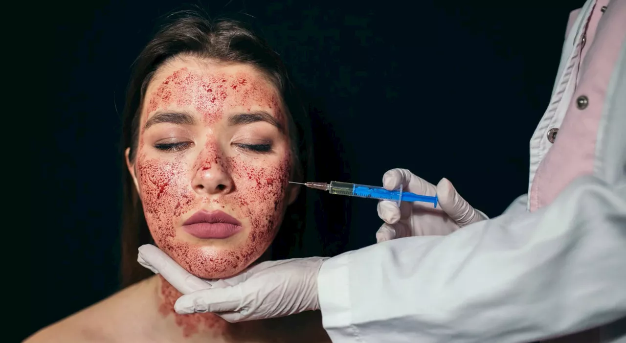 Facial dei vampiri, primi casi di contagio HIV dopo iniezioni estetiche con plasma