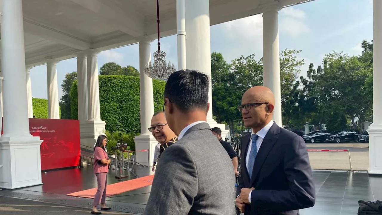 CEO Microsoft Satya Nadella Temui Jokowi di Istana, Bakal Investasi Besar?