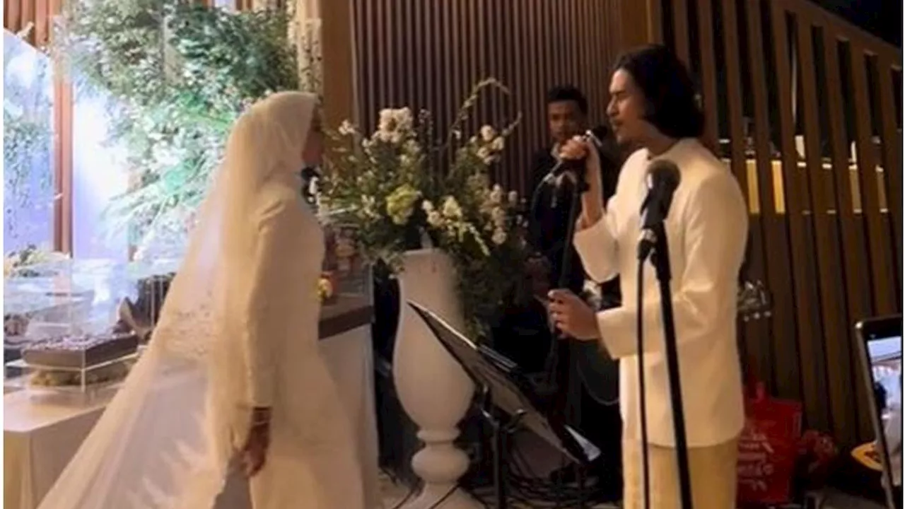 Tampilan Virzha Nikahi Perempuan Berdarah Arab Sausan Sabrina, Serasi Jadi Pengantin Melayu