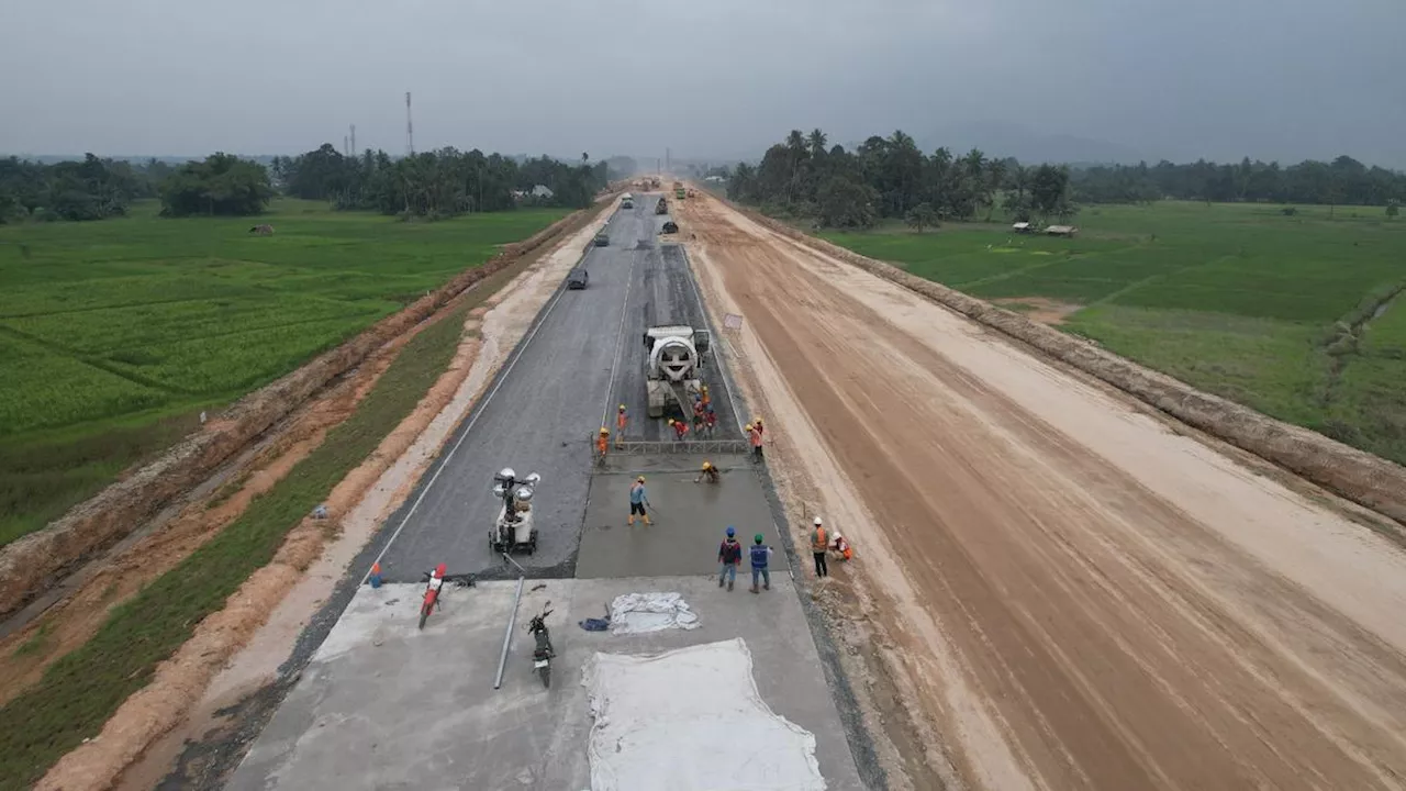 Tol Padang-Pekanbaru Seksi Padang-Sicincin Beroperasi Gratis Juli 2024