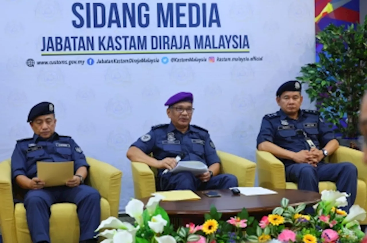 Customs Dept: 1,856 smuggling activities, seizures worth RM350m foiled as of March