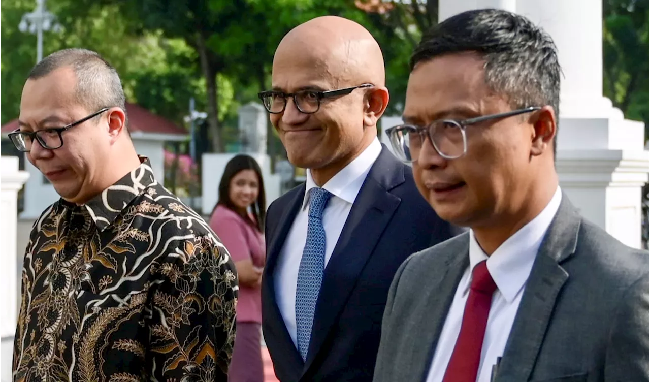 Microsoft to invest $1.7 billion into AI infrastructure in Indonesia, CEO Satya Nadella says