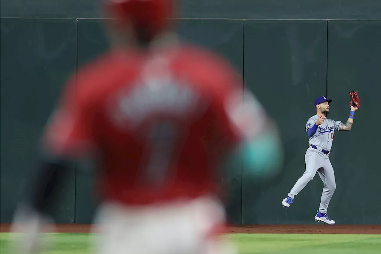 Rookie Andy Pages has 3 RBIs to continue hot start as Dodgers beat Diamondbacks 8-4