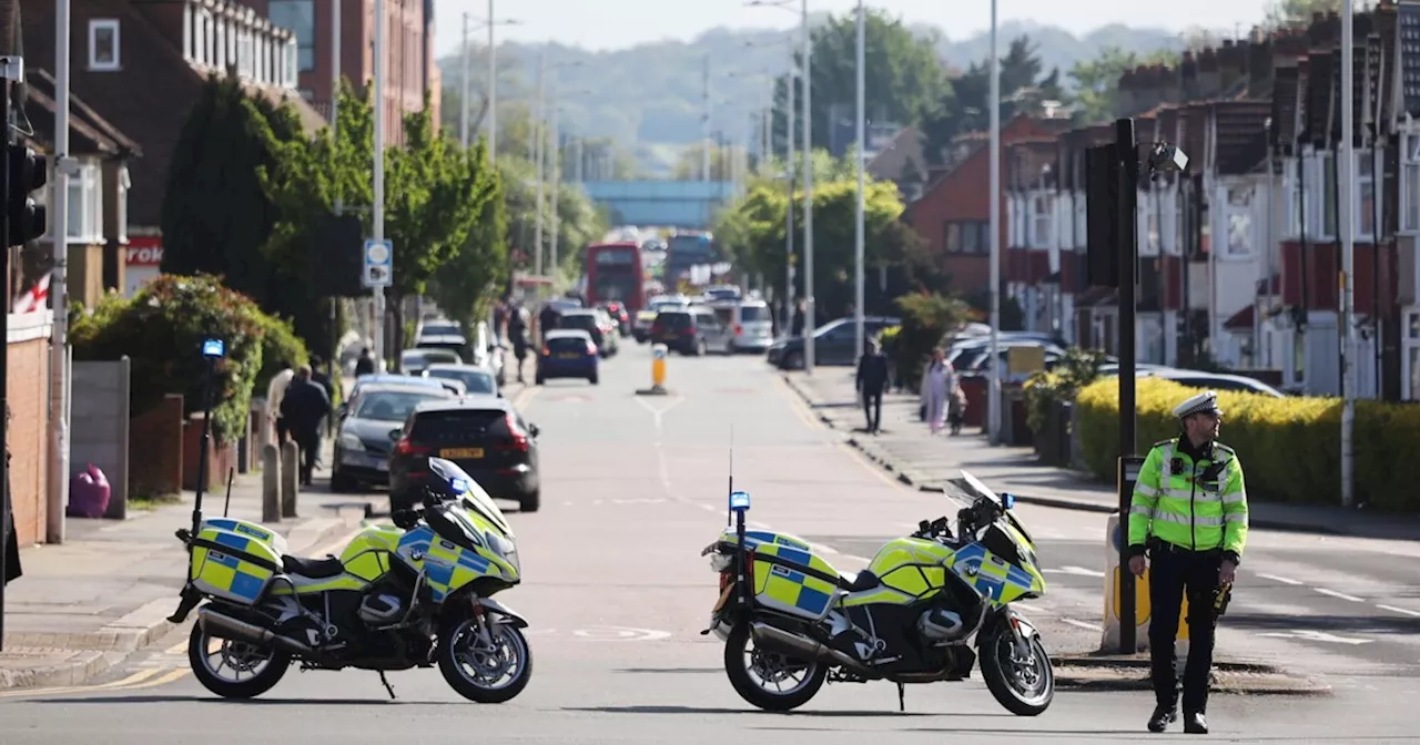 Man with a sword under arrest after attacking people in Hainault, London, police say