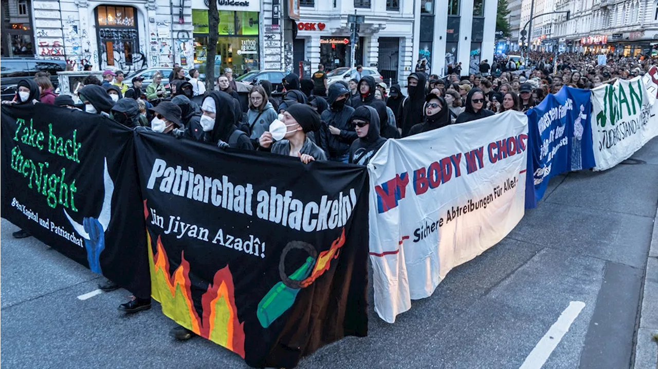 Mai-Demos in Hamburg: Polizei im Großeinsatz