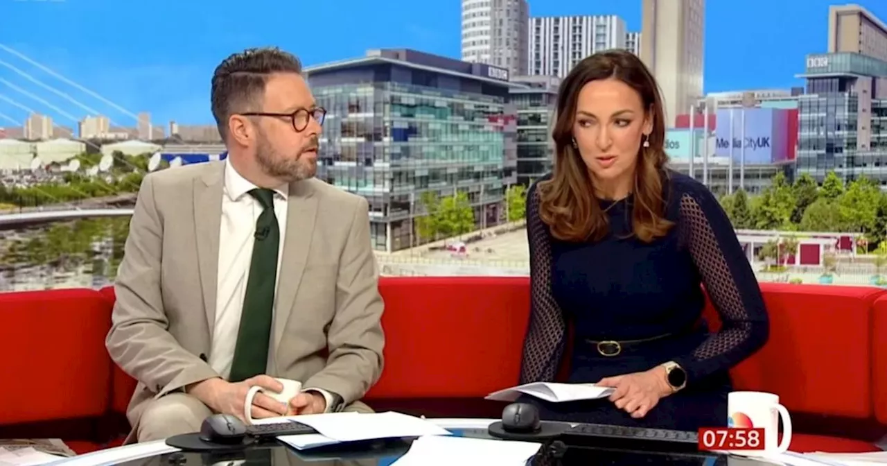 BBC Breakfast’s Sally Nugent forced to apologise after guest swears on air