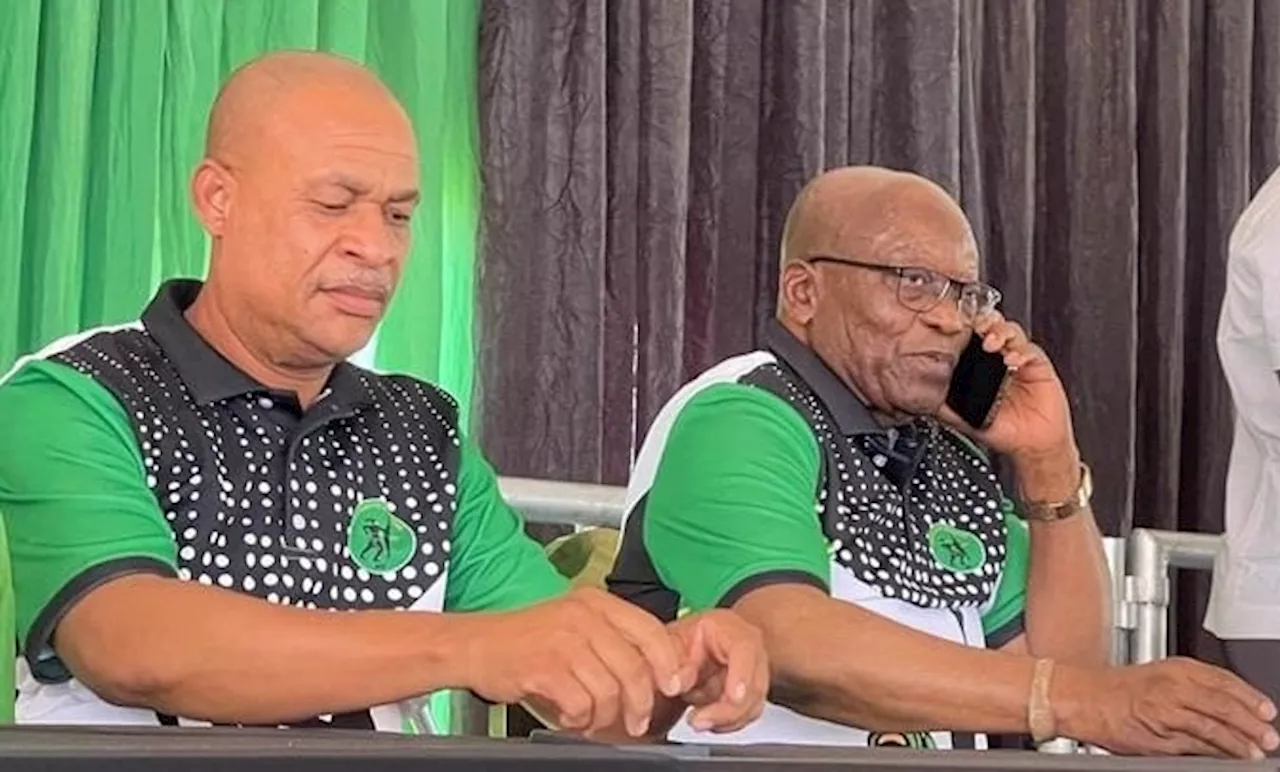 MK Party's doublespeak: Was Zuma's party formed with his 'blessing' or on his 'behalf'?