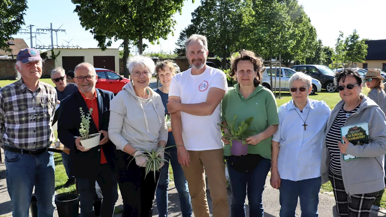 In Regelsbrunn stand der Tausch in voller Blüte