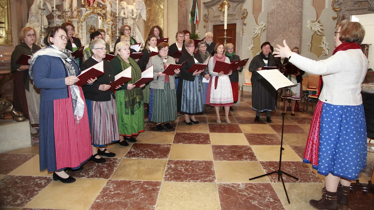 Mostviertler Volksmusikanten pilgerten auf den Sonntagberg