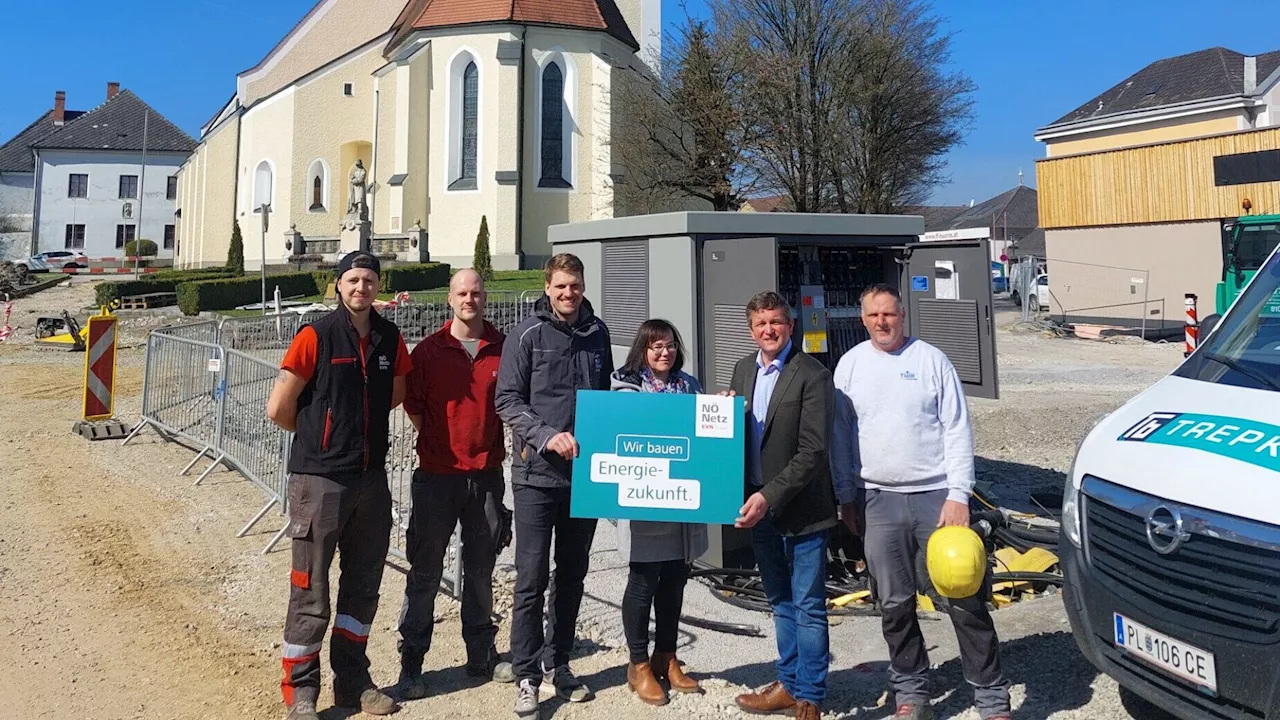 Neue Trafostation in Hürm in Betrieb genommen