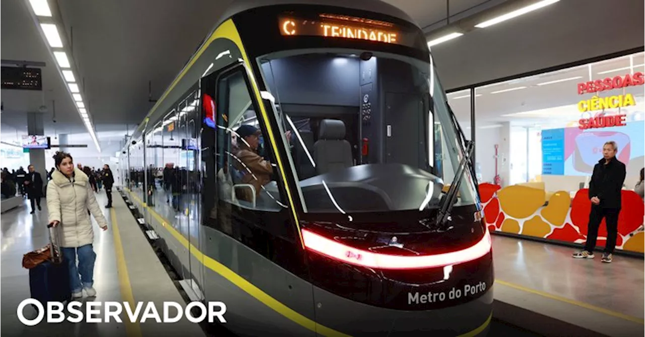 Circulação do Metro do Porto normalizada na linha amarela após atropelamento