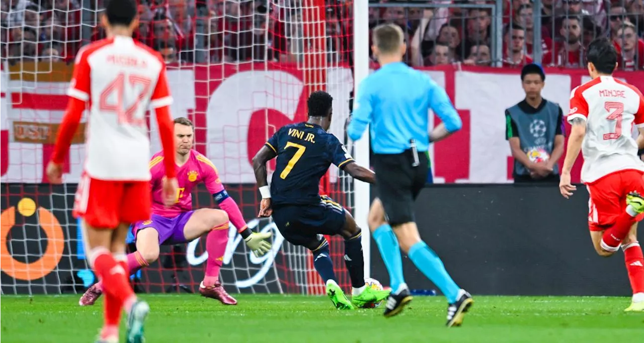 🚨Le Real Madrid accroche le Bayern, Vinicius a sauvé les Merengue