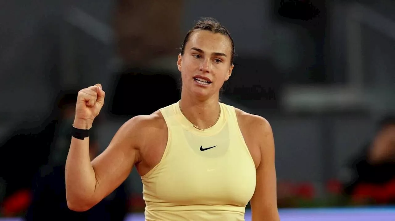 Masters 1000 de Madrid. Aryna Sabalenka met fin à la belle série de Danielle Collins