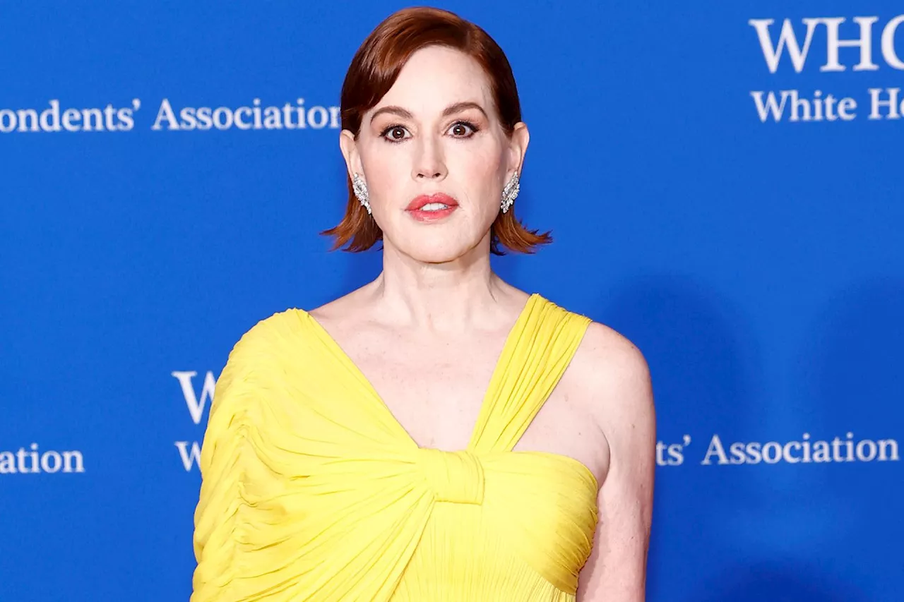 Pretty in Yellow! Molly Ringwald Wows in Custom Gown at White House Correspondents' Dinner