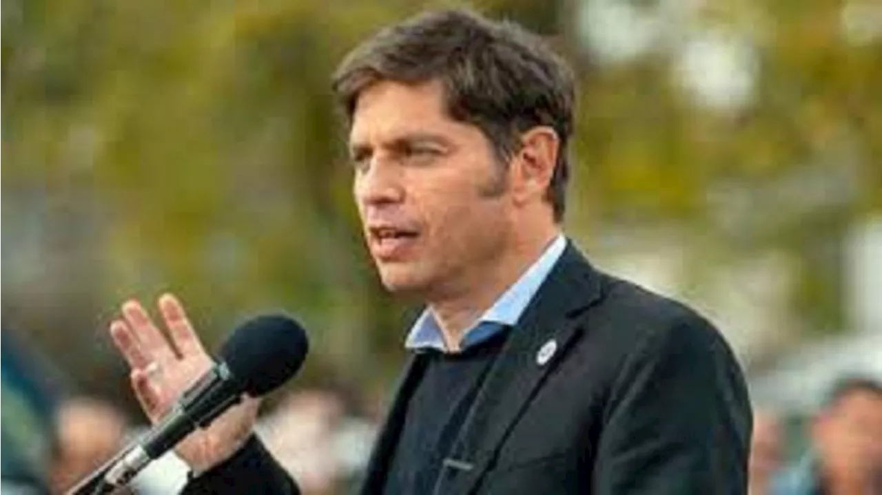 Axel Kicillof criticó 'la espantosa' Ley Bases