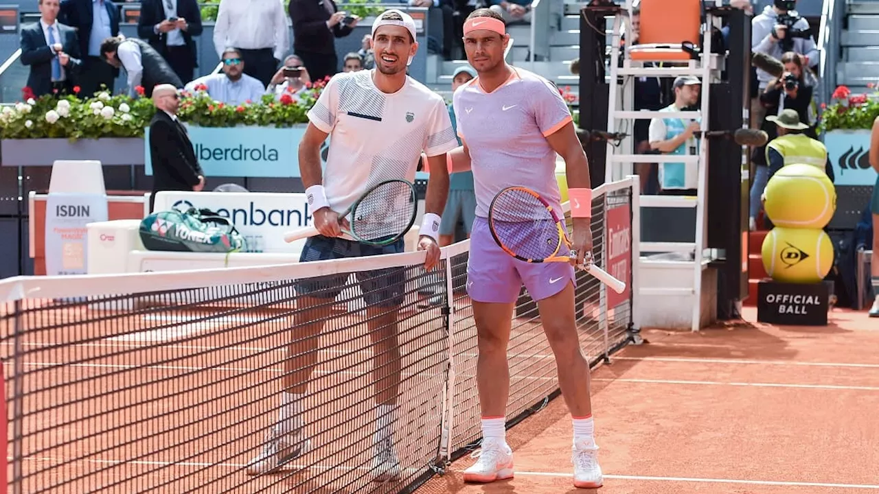 Masters 1000 de Madrid: la demande étonnante de Cachin après sa défaite face à Nadal