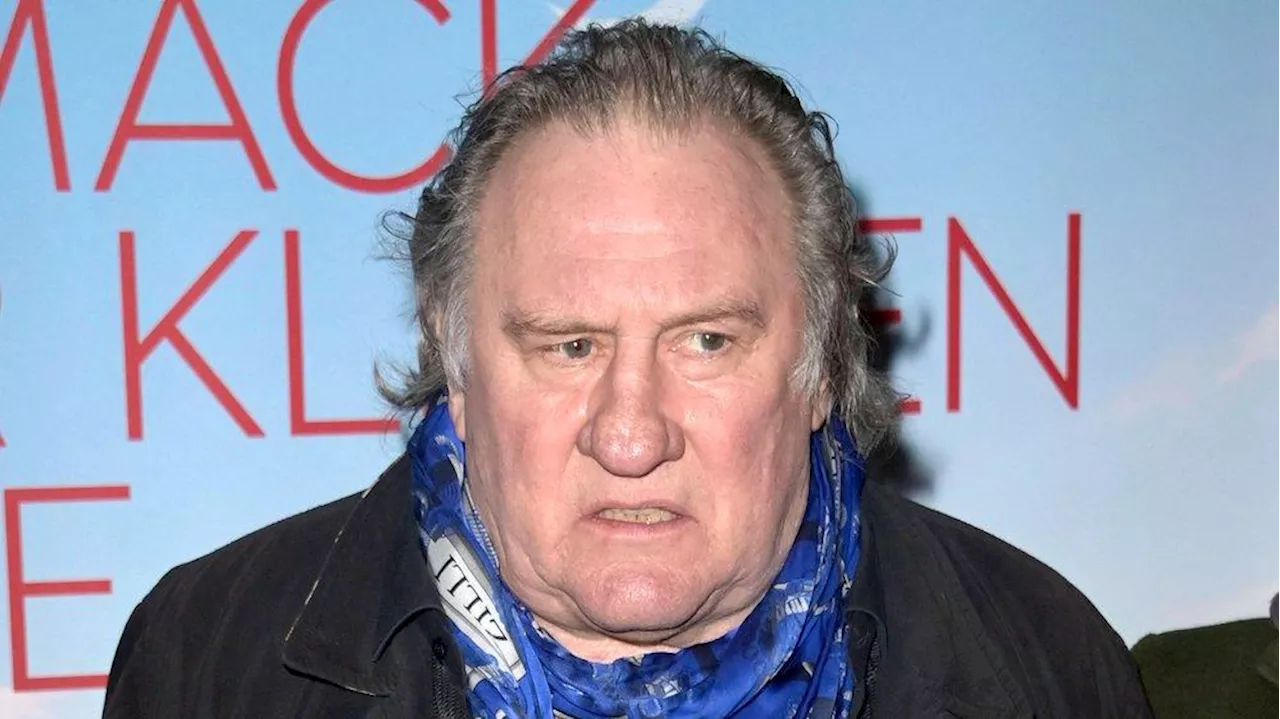 Gérard Depardieu sitzt in Polizeigewahrsam