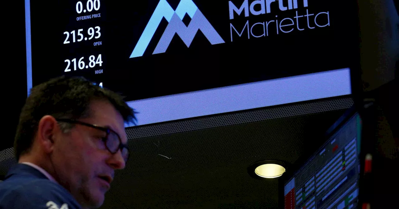 Martin Marietta beats first-quarter profit estimates