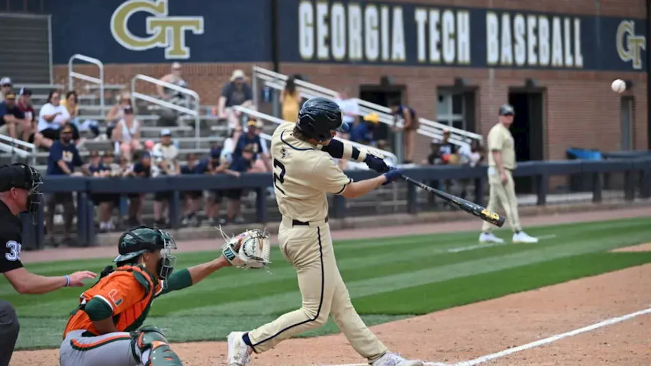 Georgia Tech's Cam Jones Named Olerud Two-Way Player of the Week