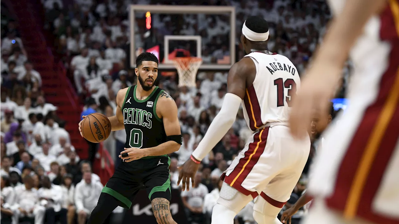 Jayson Tatum Addresses Bam Adebayo's Flagrant Foul in Celtics' Game 4 Win