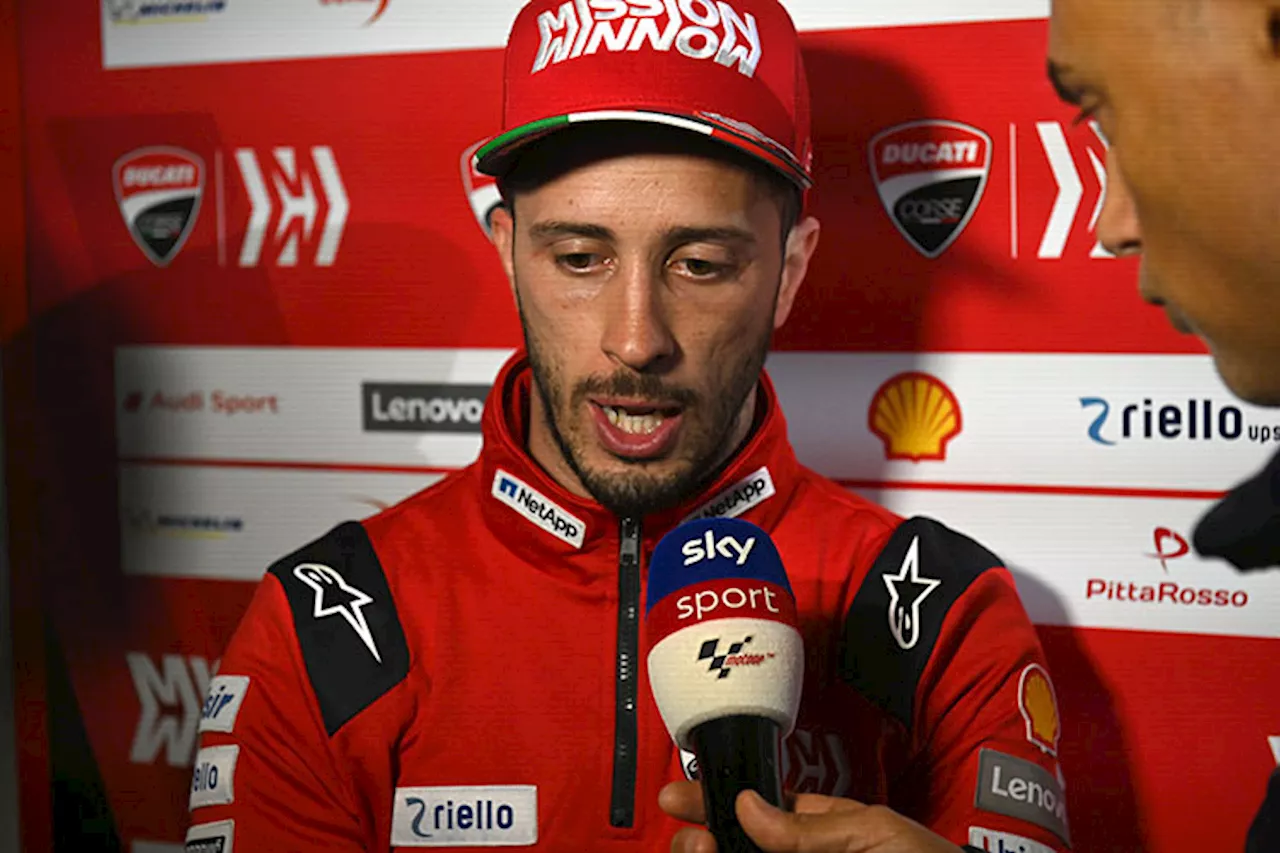 Andrea Dovizioso: «Neue Idee für 'drop one position'»