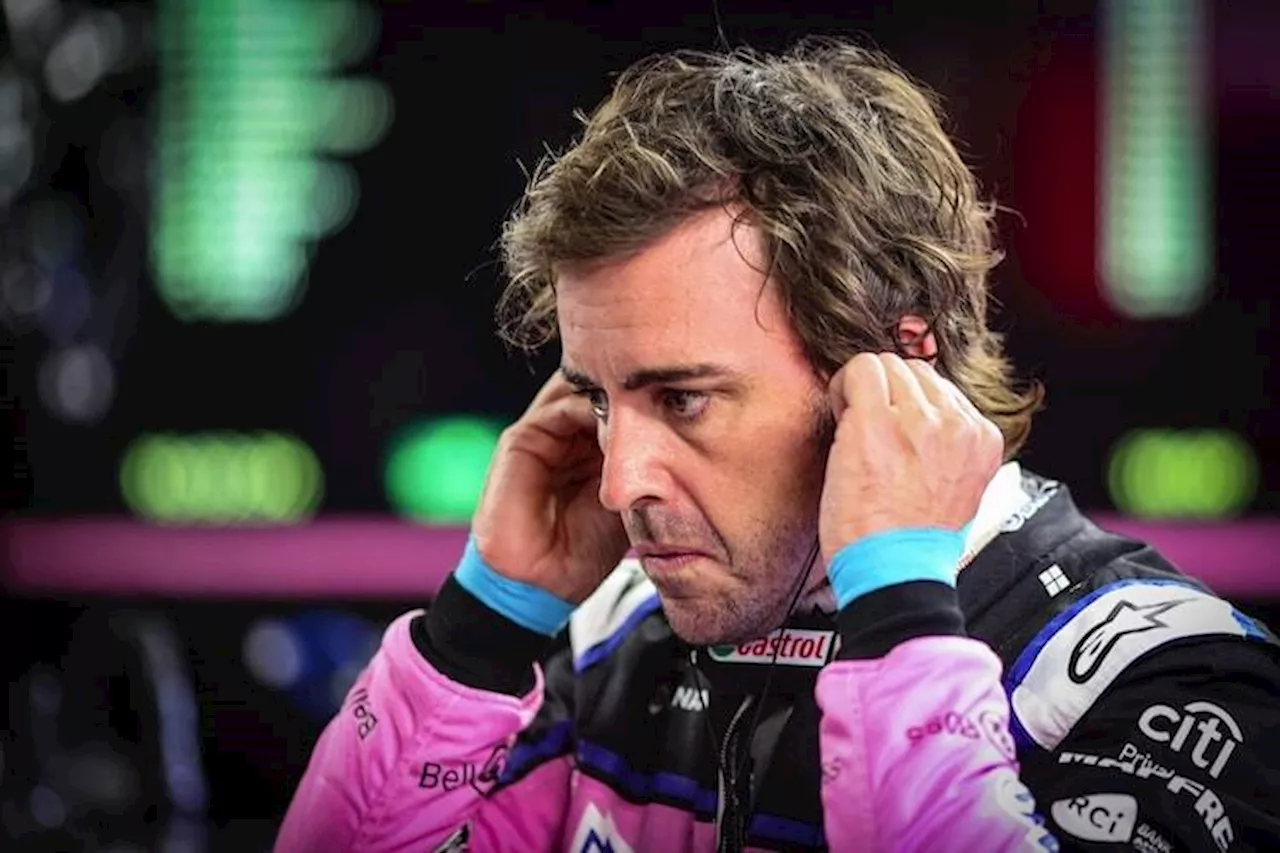 Fernando Alonso (Alpine): «Das spielt keine Rolle»