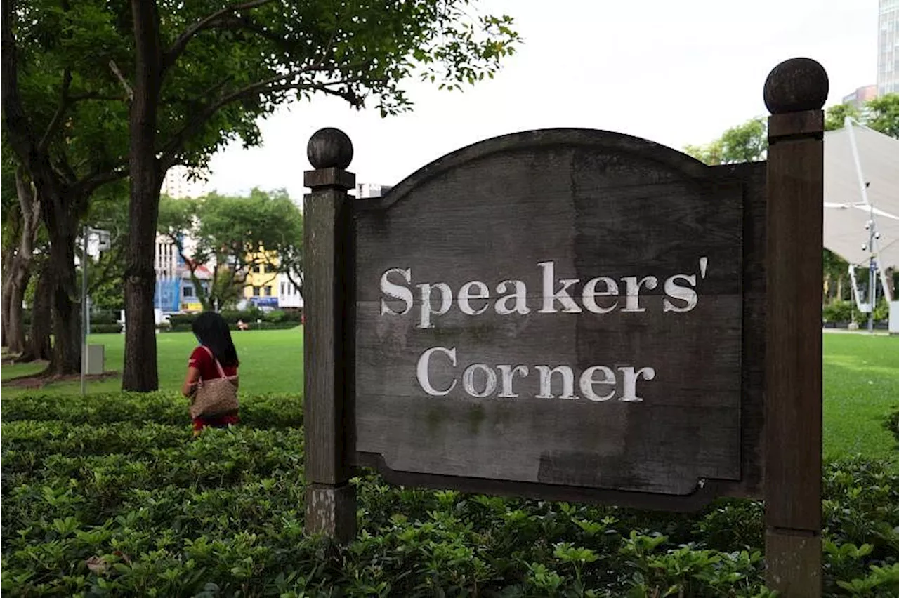 Police, NParks caution against plans for activities linked to Israel-Hamas war at Speakers’ Corner