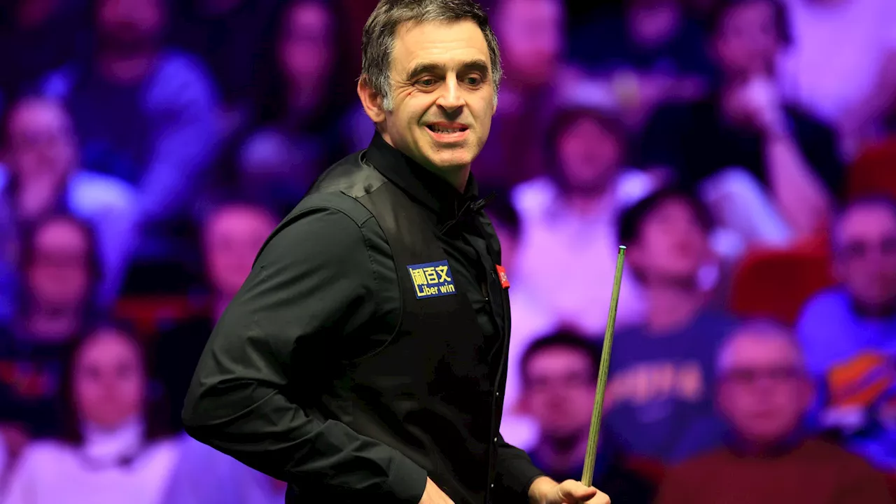 Ronnie O’Sullivan reveals wild dietary change and compares himself to wild animal...