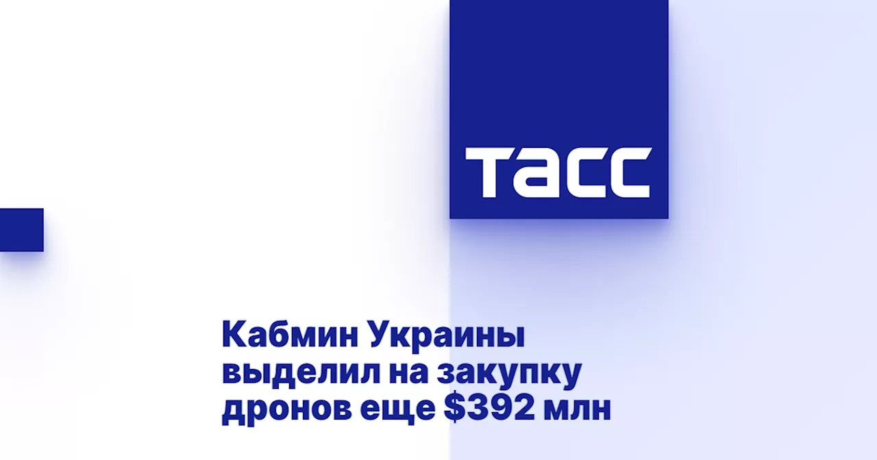 Кабмин Украины выделил на закупку дронов еще $392 млн