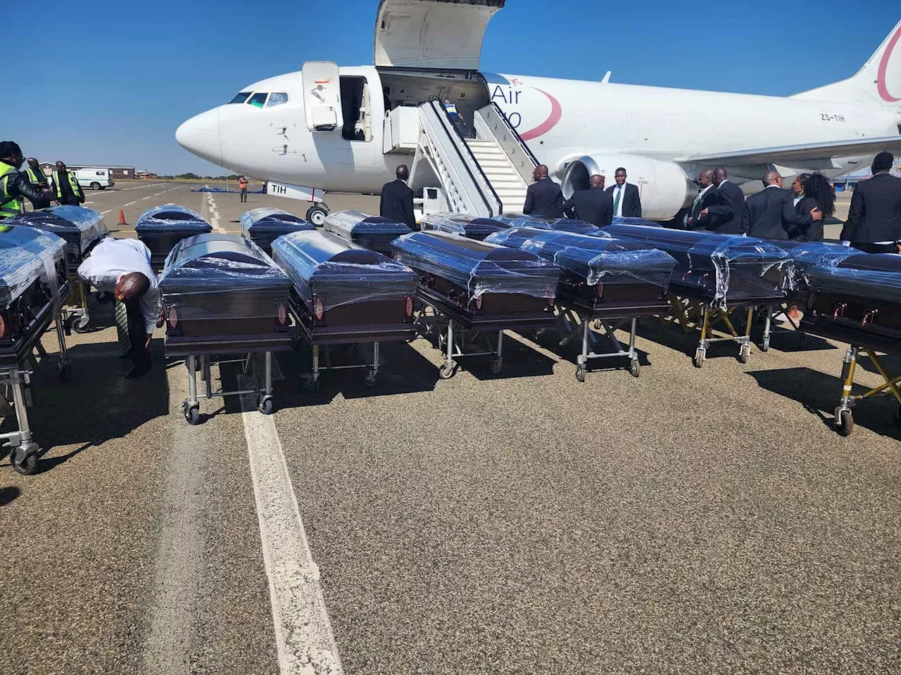 WATCH: Remains of Limpopo bus crash victims returned to Botswana