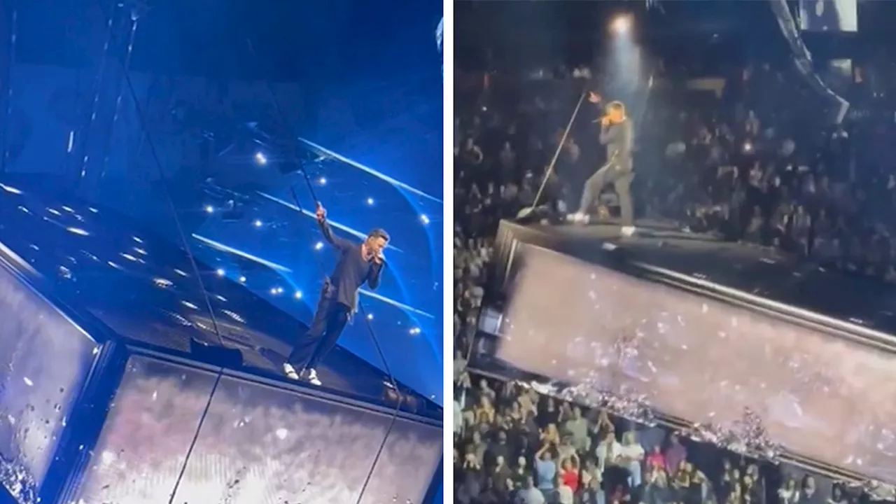 Justin Timberlake's Rotating Floating Stage Impresses Concertgoers