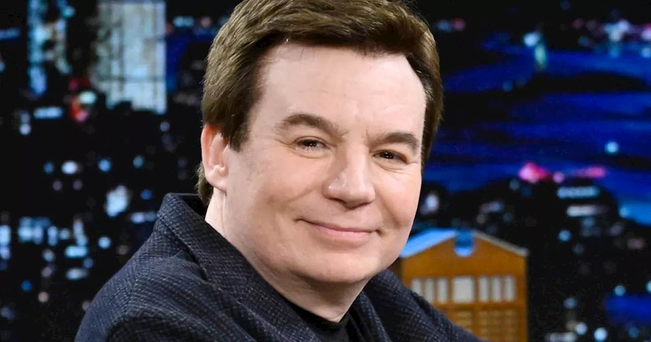 Mike Myers Reveals Silver Fox Look at Rare Red Carpet Appearance ...