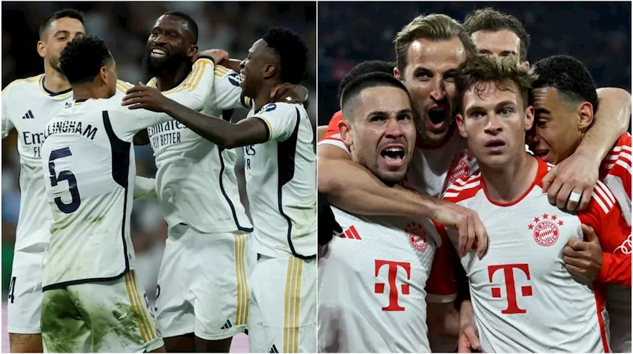 Bayern Munich vs. Real Madrid, por la Champions League: hora, dónde ver en vivo y formaciones