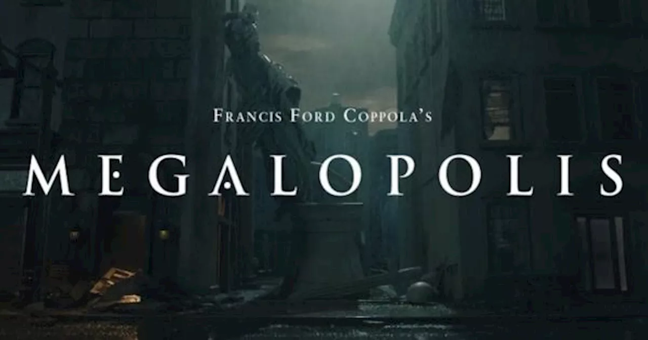 Megalopolis: Se revela primer vistazo de la nueva película de Francis Ford Coppola