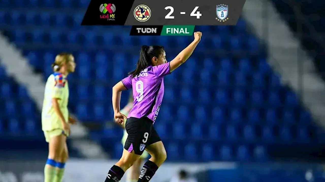 América Femenil pierde por goleada ante Pachuca en Liga MX Femenil