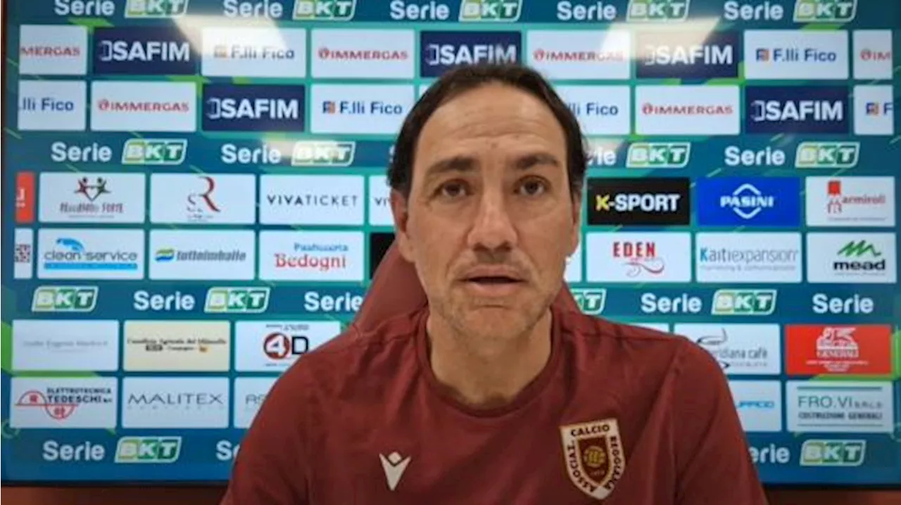 Nesta, Reggiana: 'Sarebbe bello conquistare la salvezza nel derby col Modena'