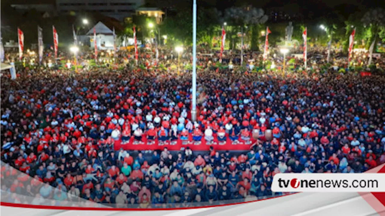 Nobar Piala Asia U-23 di Grahadi, Pj. Gubernur Adhy Puji Pencapaian Punggawa Garuda Muda