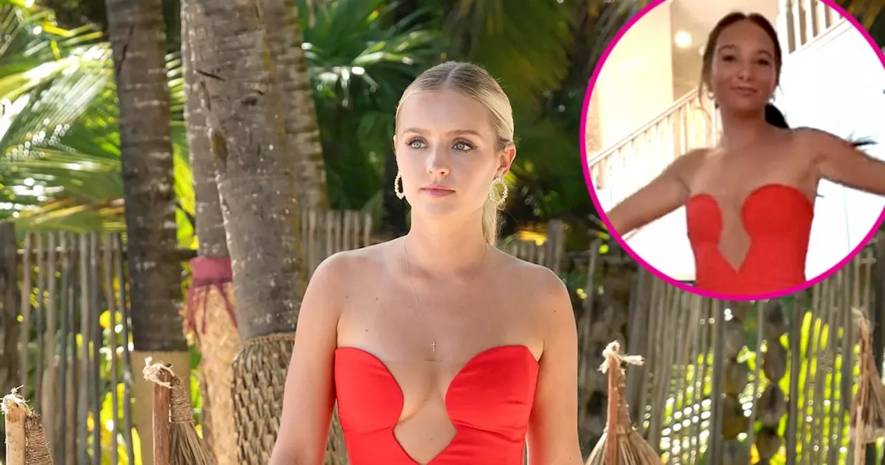 Daisy Kent Gives Her Plunging Red ‘Bachelor’ Finale Dress to a Fan