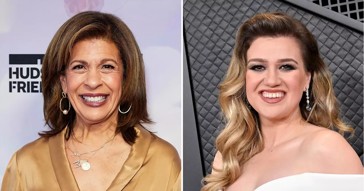 Hoda Kotb Brings Daughters Backstage at 'The Kelly Clarkson Show'