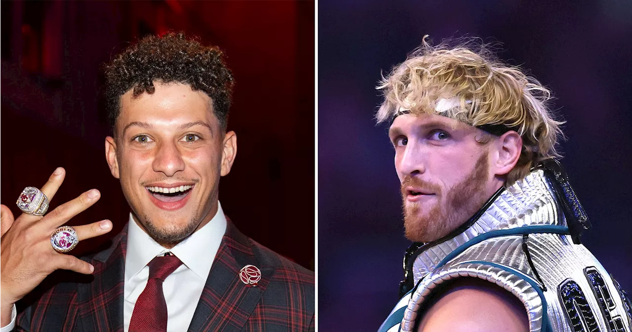 Patrick Mahomes Lends Logan Paul His Super Bowl Rings at WWE Raw