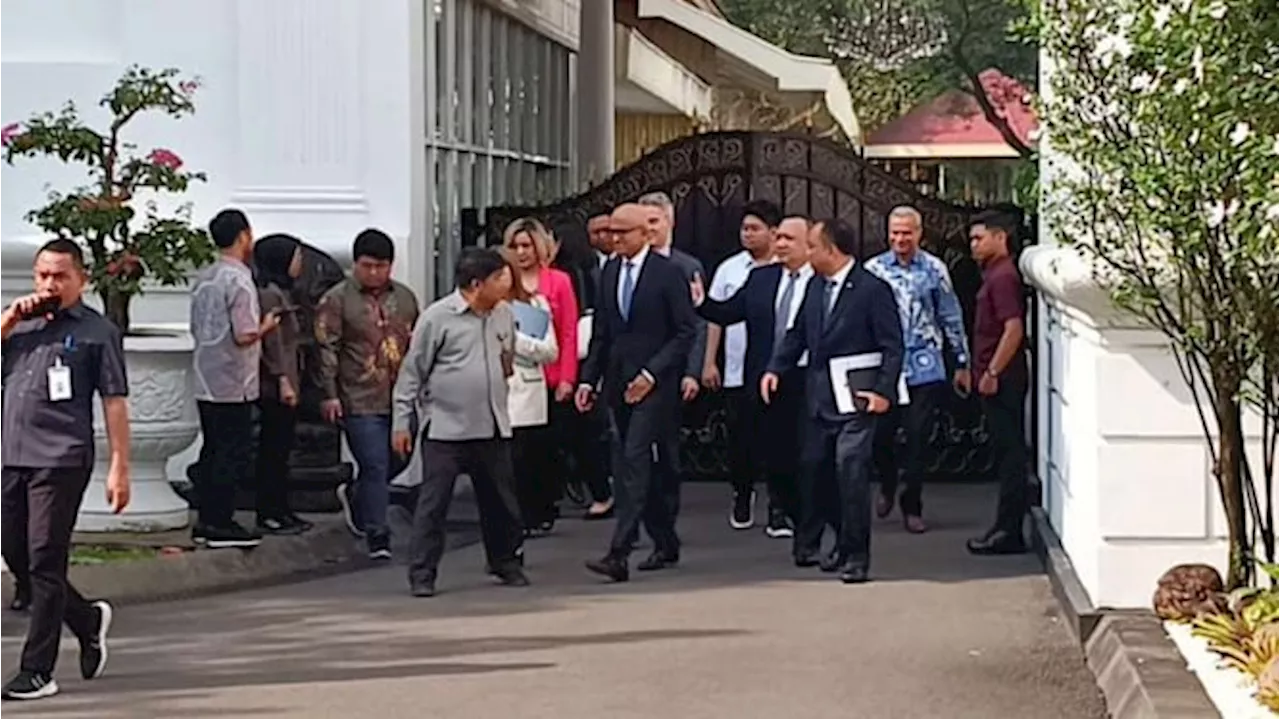 Temui Jokowi, CEO Microsoft Komitmen Kembangkan Bisnis Teknologi di Indonesia