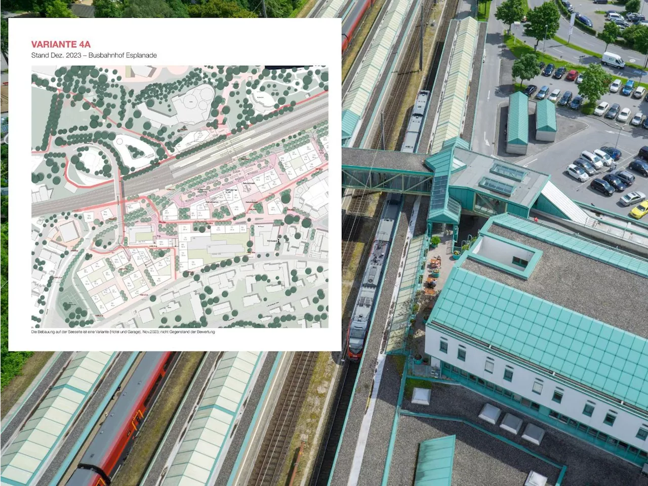 Live ab 9.30 Uhr: Bahnhof Bregenz neu - Stadt und ÖBB unterzeichnen Vereinbarung