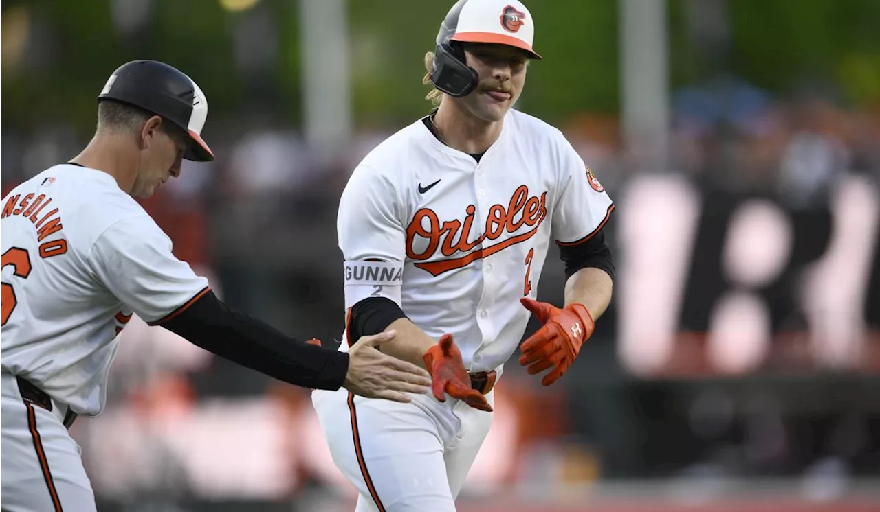 Gunnar Henderson homers, Orioles defeat Yankees 2-0 in series opener